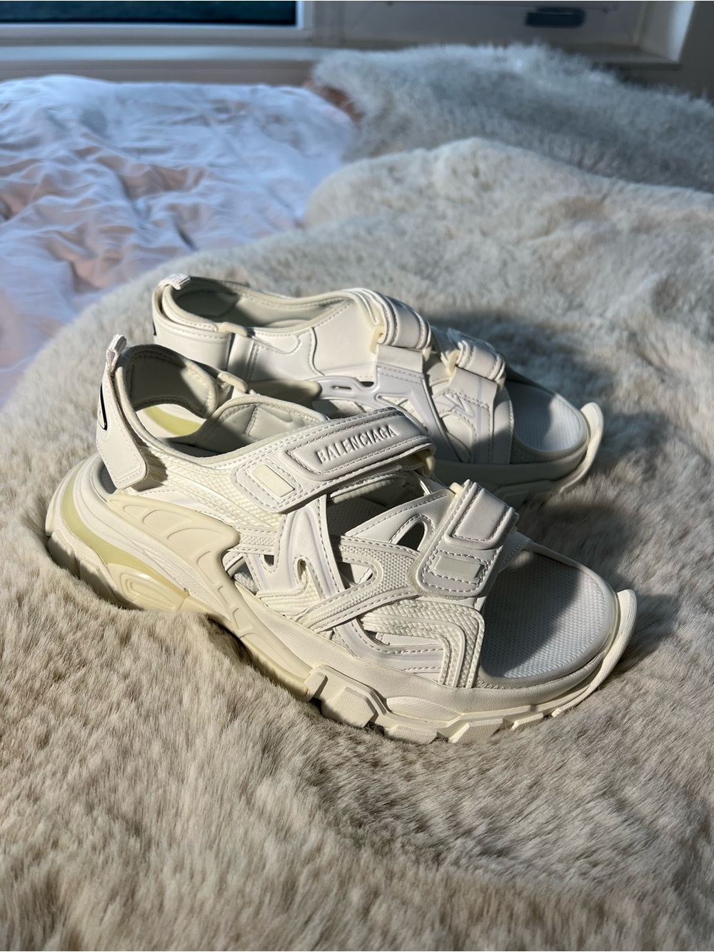 Balenciaga track sandals